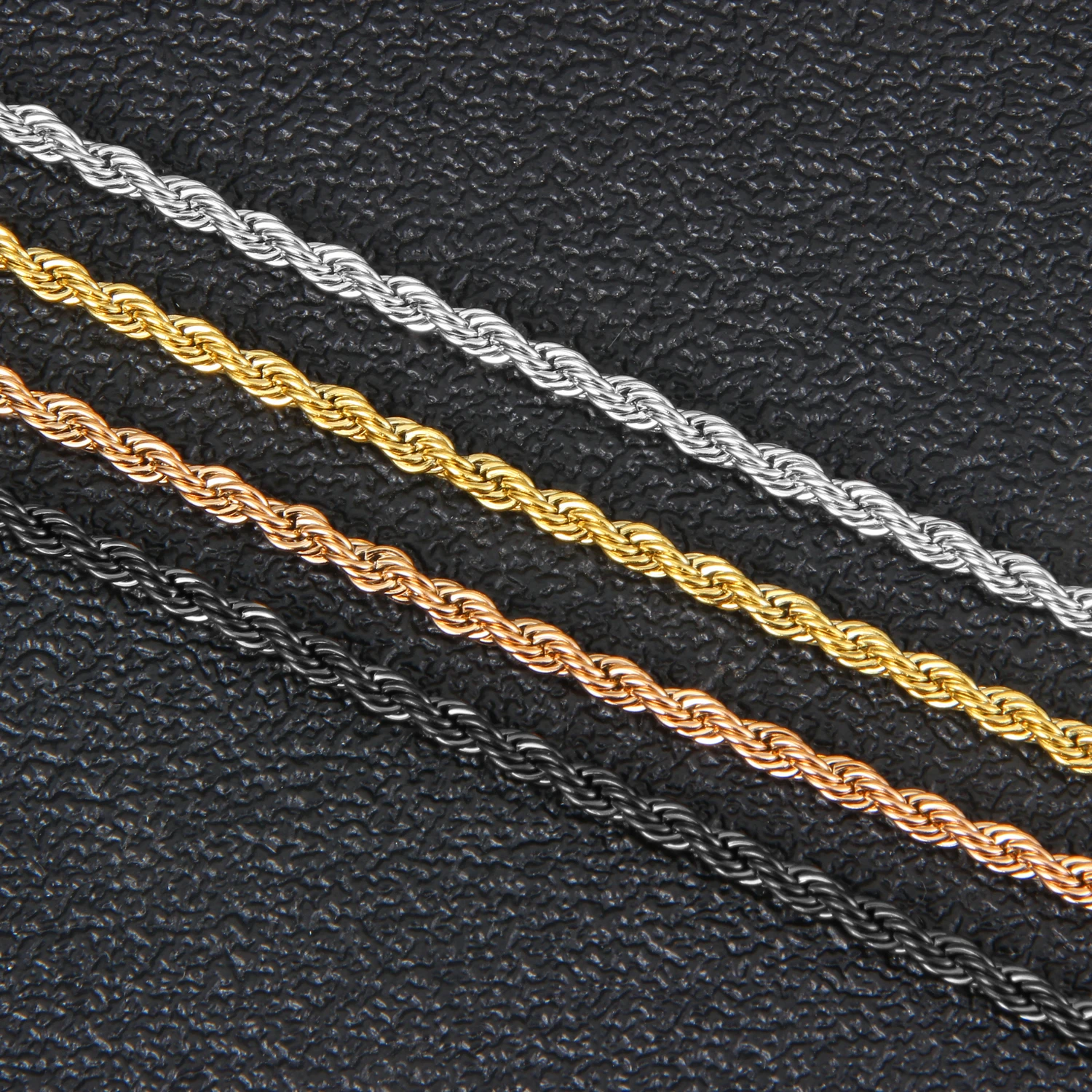 Wholesale Women 18K Gold Plated Stainless Steel Chains