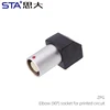 ZPG Elbow(90°) socket for printed circuit