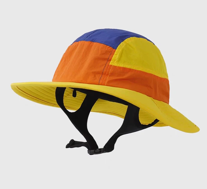 Custom 2024 Summer Beach Waterproof Upf 50+ Printed Nylon Surfing Hats ...