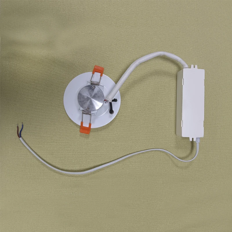 Led Rechargeable Emergency Light  Embedded Installation Circular LED UFO Lamps