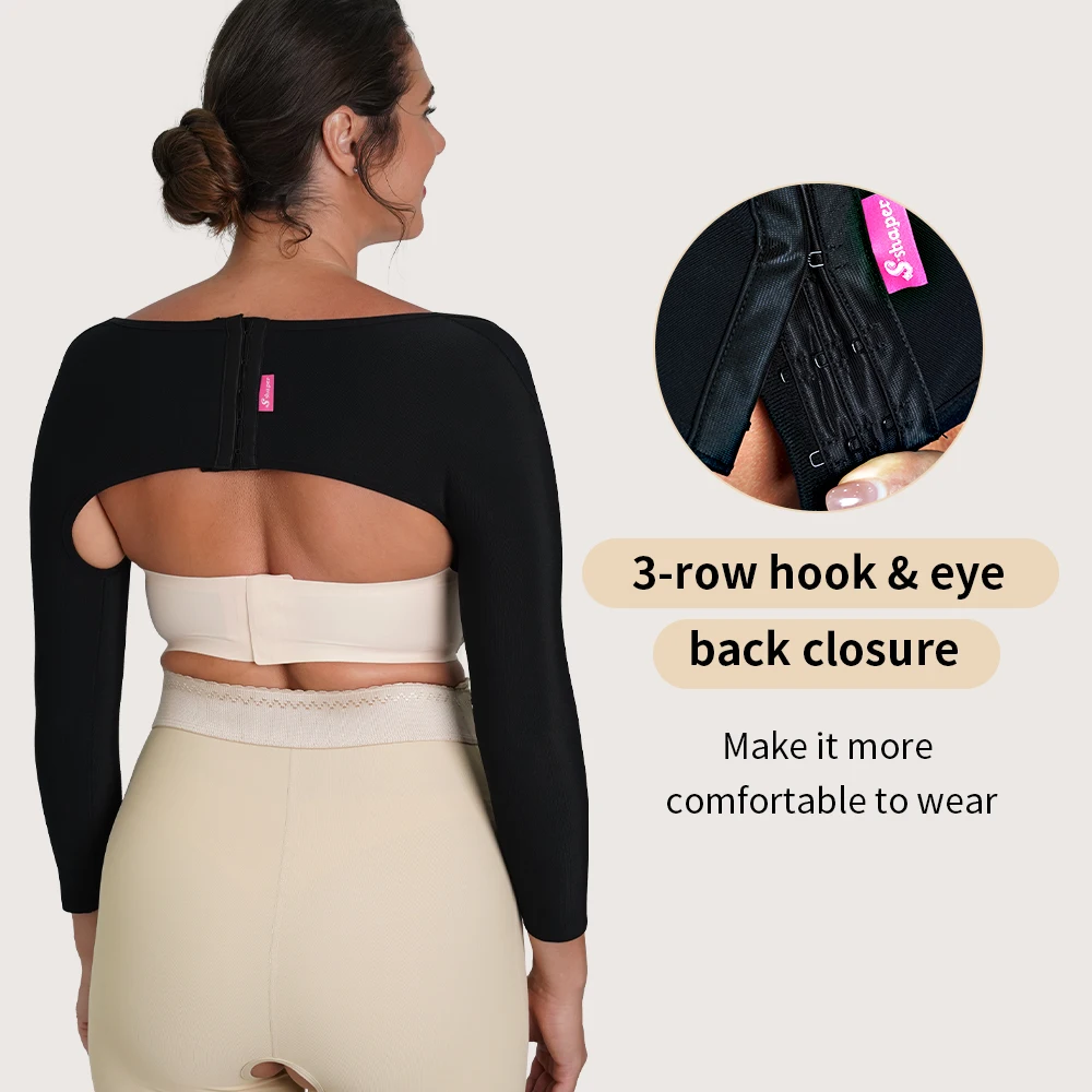 S-SHAPER Vêtement de Compression Post-opératoire, Correcteur de Posture, Hauts pour les Bras