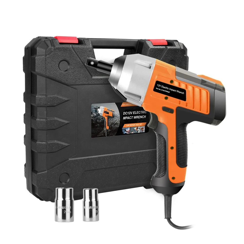 12V VCAN Electric Wheel Tire Changing Car Adjustable Wrench Torque Electric  Impact Wrench