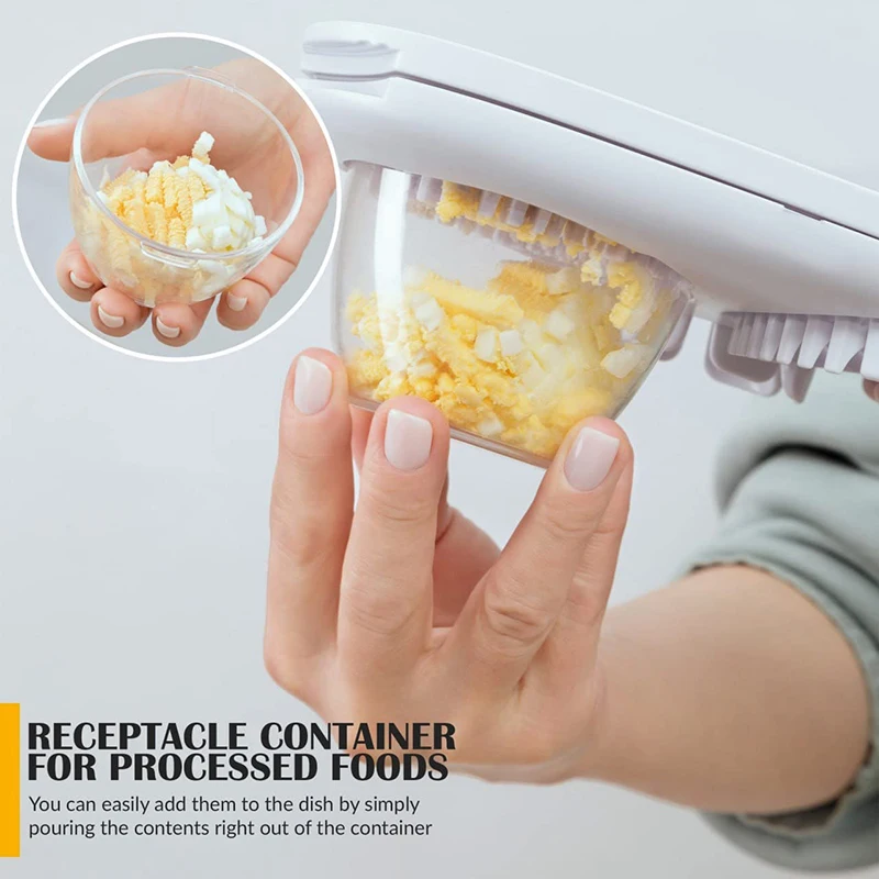 Kamus Экологически Чистая нержавеющая сталь и пластиковая вареная Форма для яиц ручной резак слайсер отличный кухонный инструмент домашнего использования