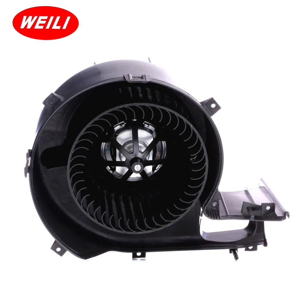 HVAC Heater Blower Motor With Fan Cage For Saab 9-3 2003-2011 & 9-3X 2010-2011 - Front
