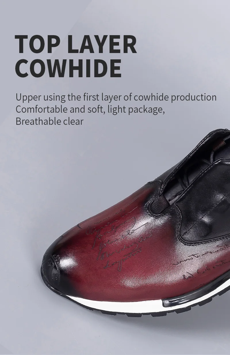 Genuine Leather Men's Shoes Spring And Autumn Tide Shoes 2023 New