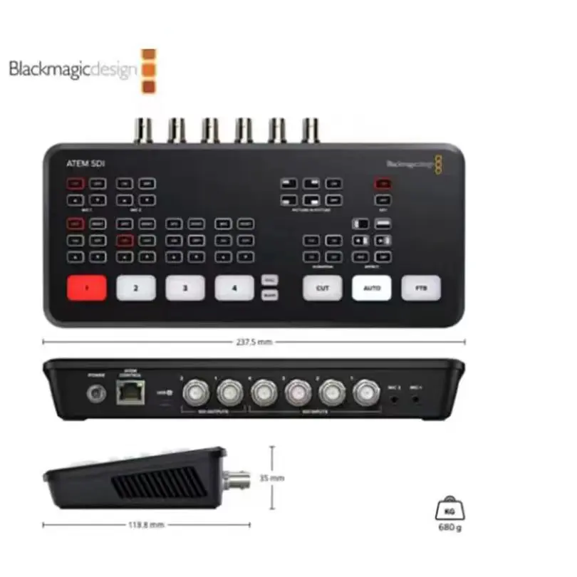 Runpu D83 Original Blackmagic Design Sdi Atem Mini Pro Live Stream Switcher  Multi-view And Recording New Features Atem Mini Pro - Buy Video Switcher  Mixer Live Streaming Broadcast,Atem Mini Pro Iso ...