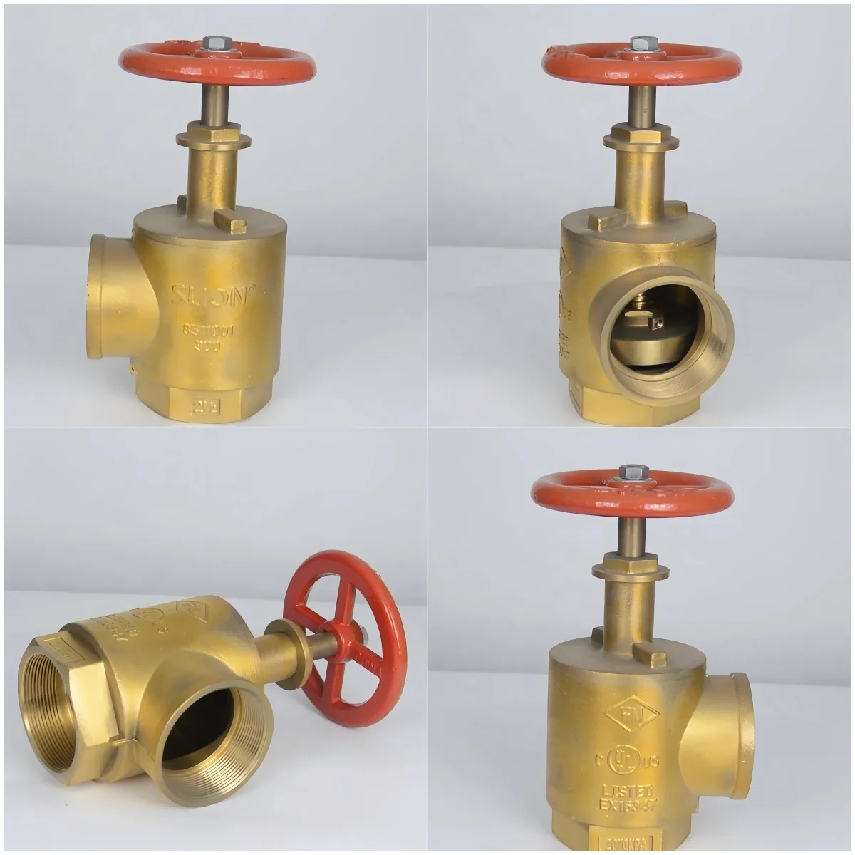 FM UL Angle Hose Valve details