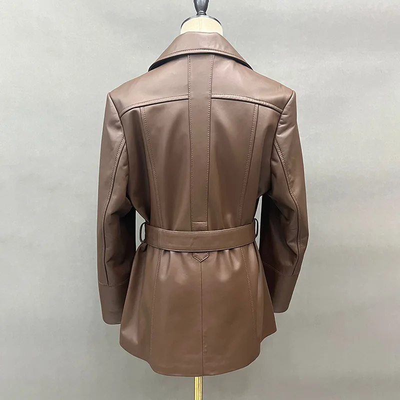 Sheepskin Leather Coat Colours