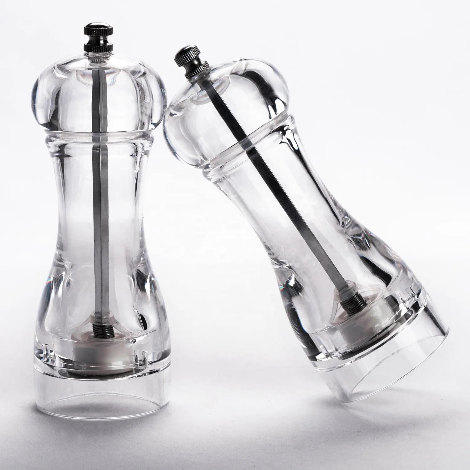 K-1027 горячий продукт, акриловая кухонная мельница, измельчитель, приправа, мельница для соли и перца