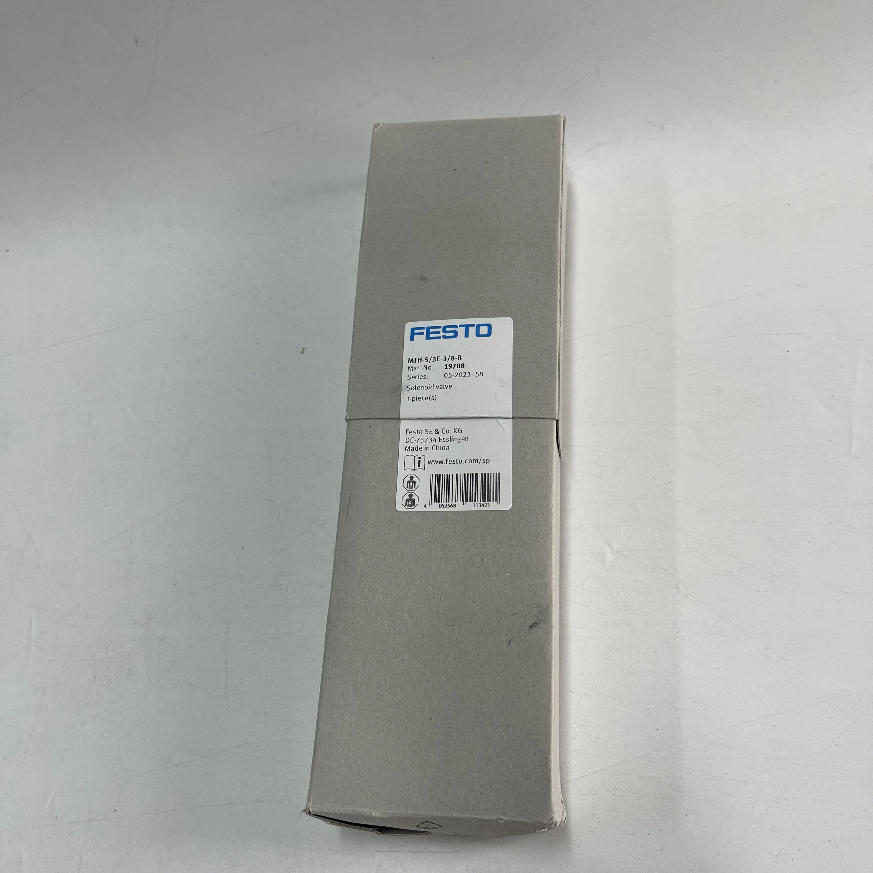 Festo Solenoid Valve MFH-5/3E-3/8-B