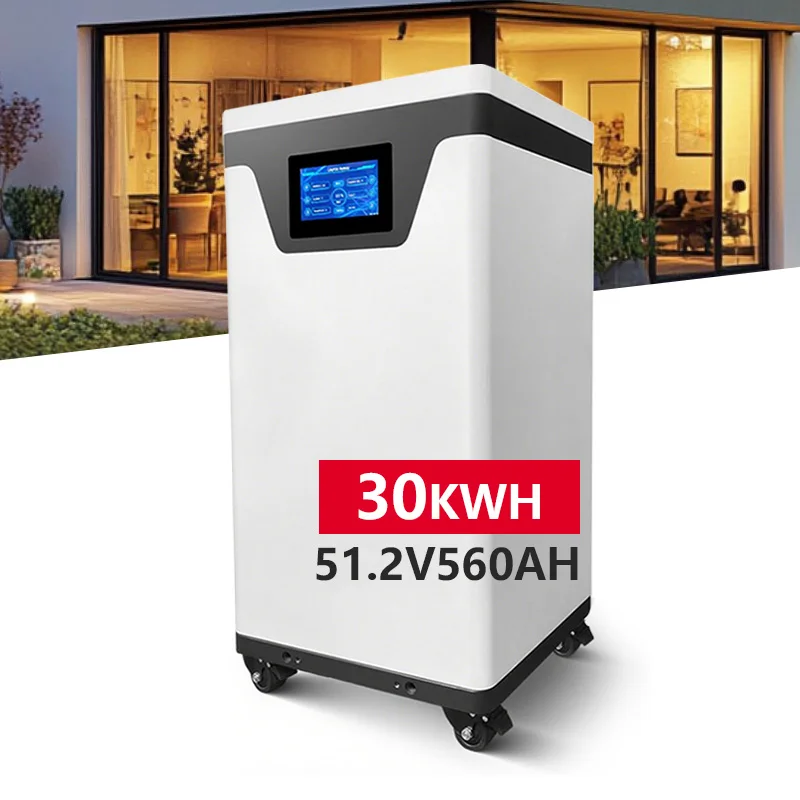 Grandtech Powerwall 51.2V 48V 560Ah 600Ah 628Ah LiFePO4 Lithium Ion Battery Pack 15kWh 20kWh 30kWh Home Energy Storage System