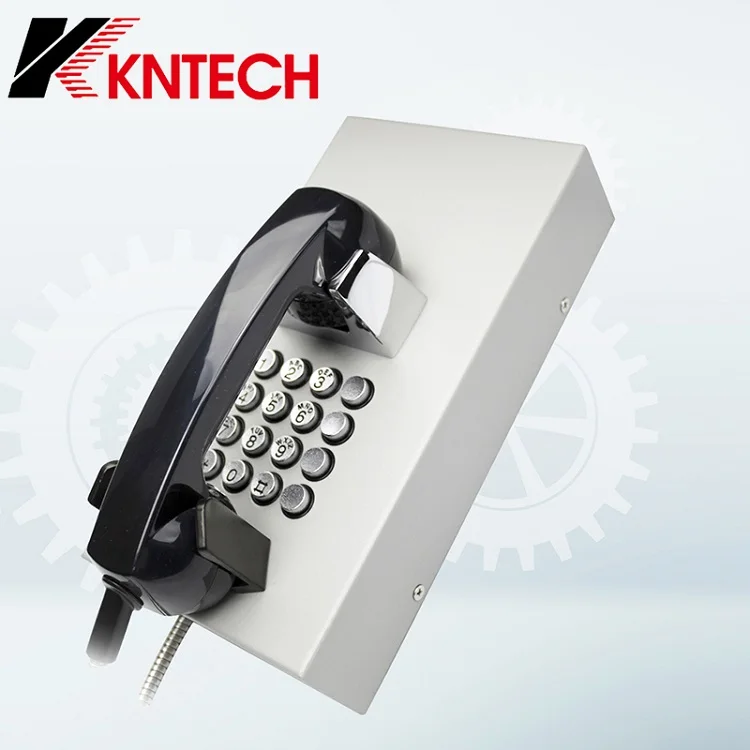 Vandal-Proof VoIP IP55 Dial Speed Emergency Button Dust-Proof SIP Jail Phone Corded Telephone