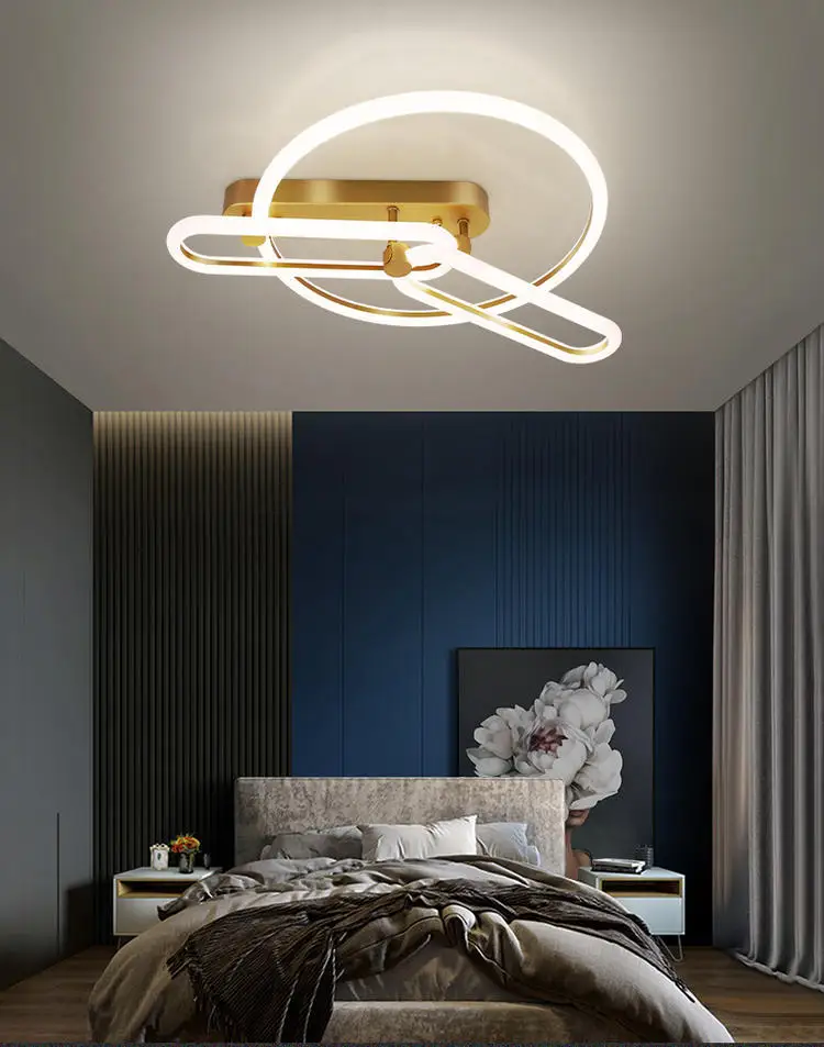 MEEROSEE LED Living Room Ceiling Lamp Luminria De Teto Lamp Ceiling LED MD87154