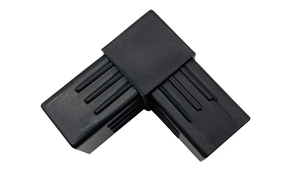 High Quality Plastic Square Tube Connectors 1inch 25mm Square Tube
