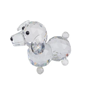Mini diamond facet lovely gifts crystal dog model gifts for thank you birthday gifts door gifts