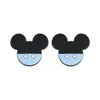 Mouse silicone Focal bead Pastel Blue SA17-Q