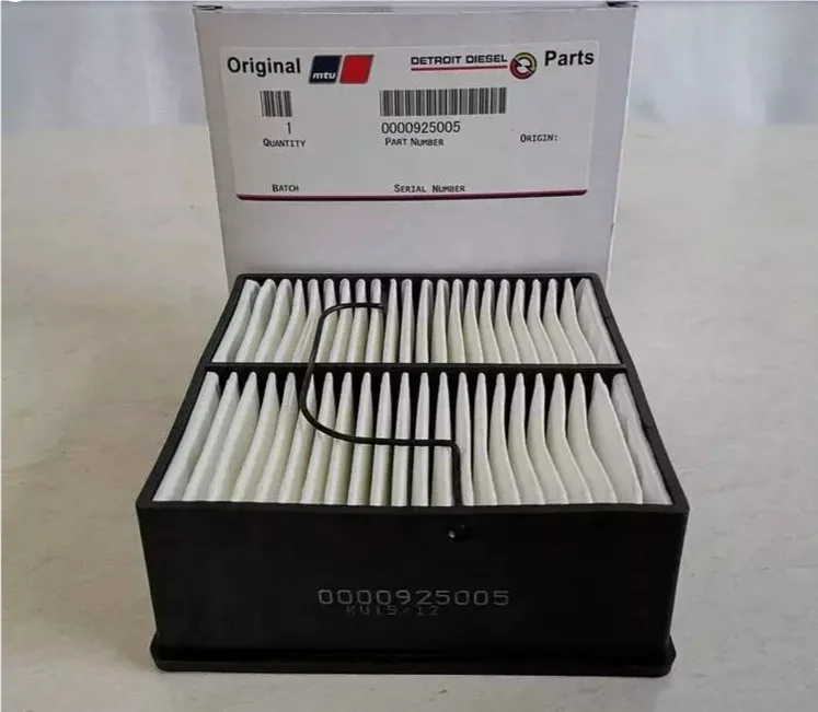 Original MTU Detroit-International Diesel Engine Spare Parts 23530573 Oil Filter Machinery Machinery Parts