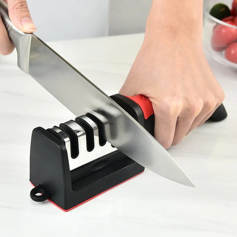 Mini Knife Sharpener Portable Professional Quick Knife Sharpener Stainless  Stone Durable Kitchen Tool Accessories Outdoors