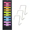Black - 10 Name Tag Pockets
