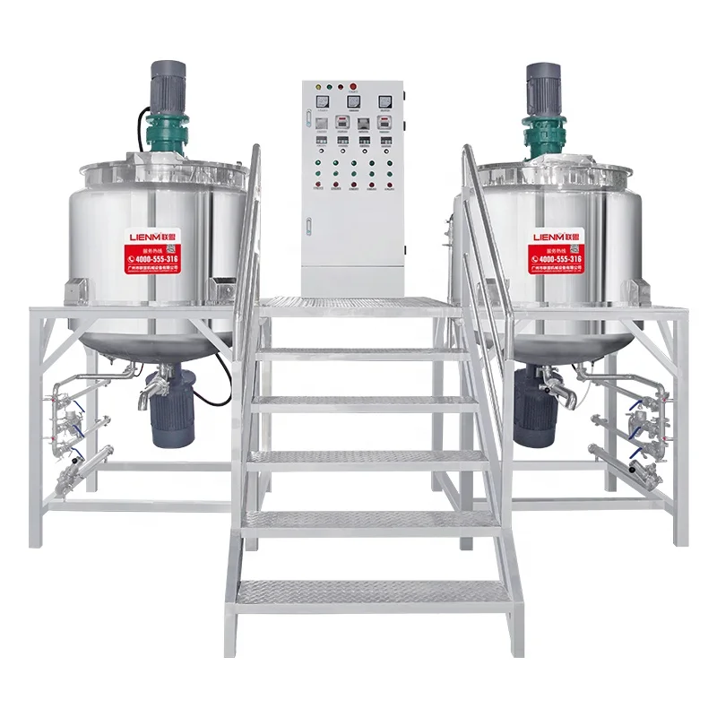 Full Production Line Detergent/Liquid Soap/Shampoo/Shower Gel Making Packing Production Machine Line