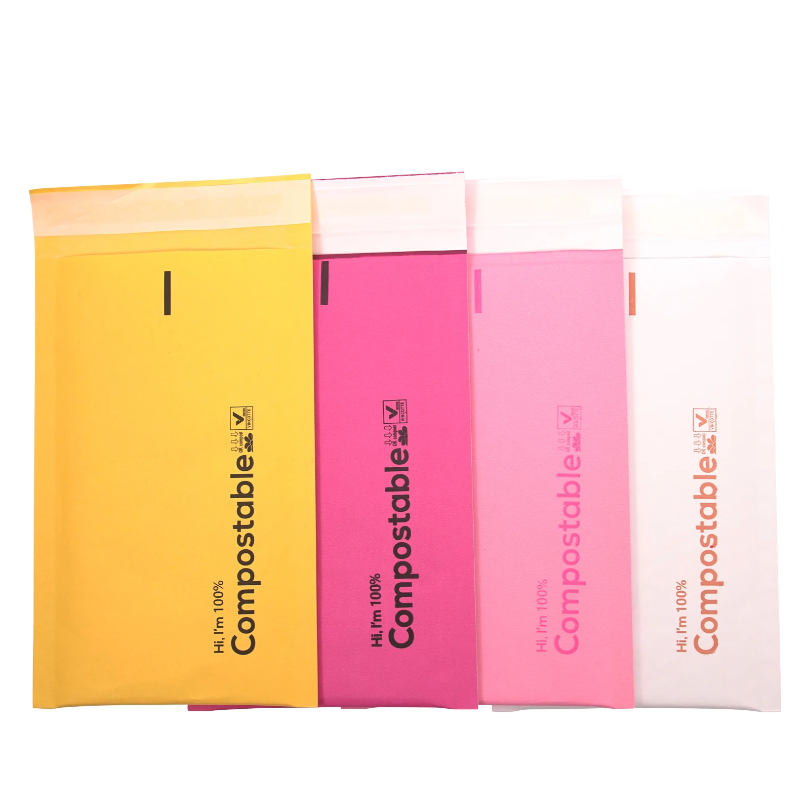 Hot 100% Compostable Packaging Custom Eco-friendly Biodegradable ...