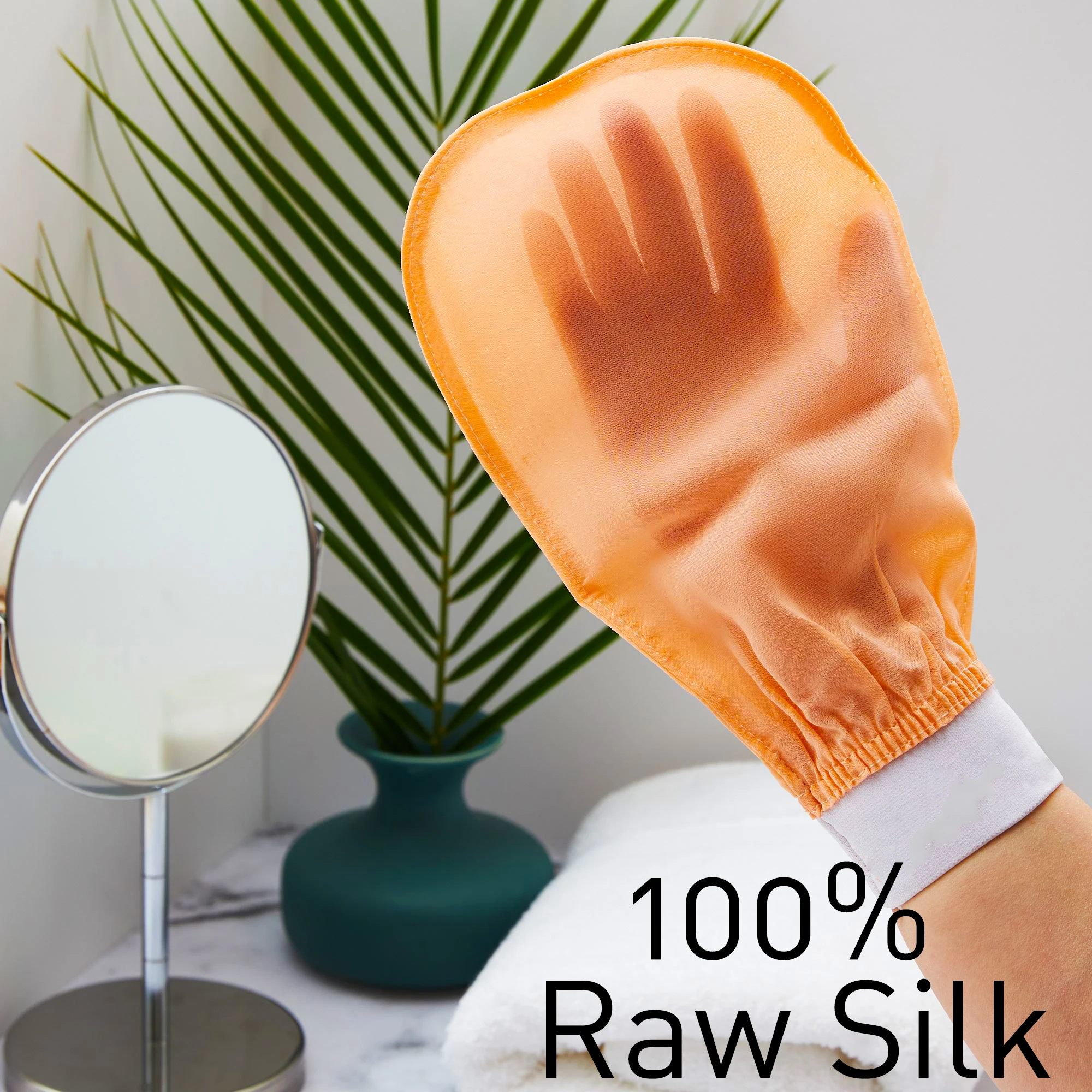 silk exfoliating mitt wholesale