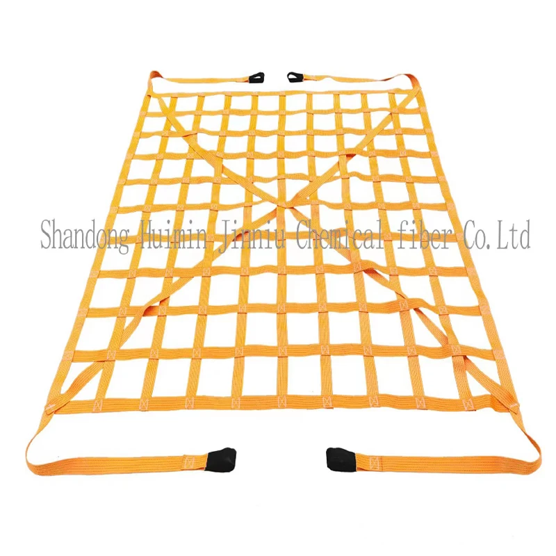 Manufacturers Sale High Loading Capacity Polyester Lifting Cargo Net