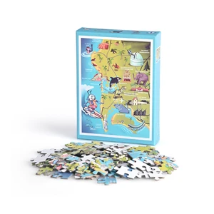 OEM Custom Personalized Puzzle Game 100/500/1000/2000 Piece Adult Children Educational Entertainment Paper Puzzle Game