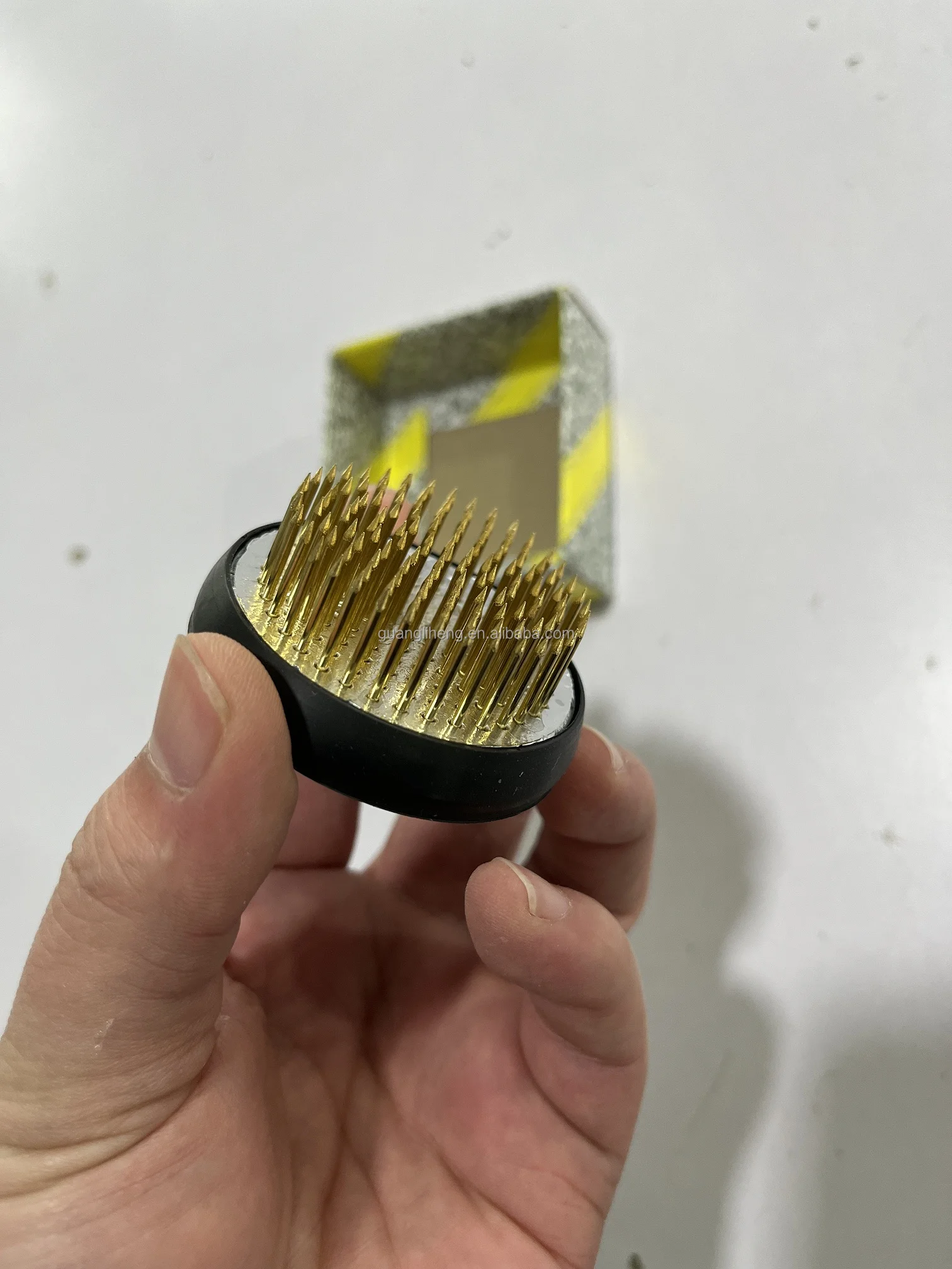 Wholesale Kenzan 60mm Diameter Floral Flower Holder Arranging Tool Kenzan Ikebana Upgraded Brass