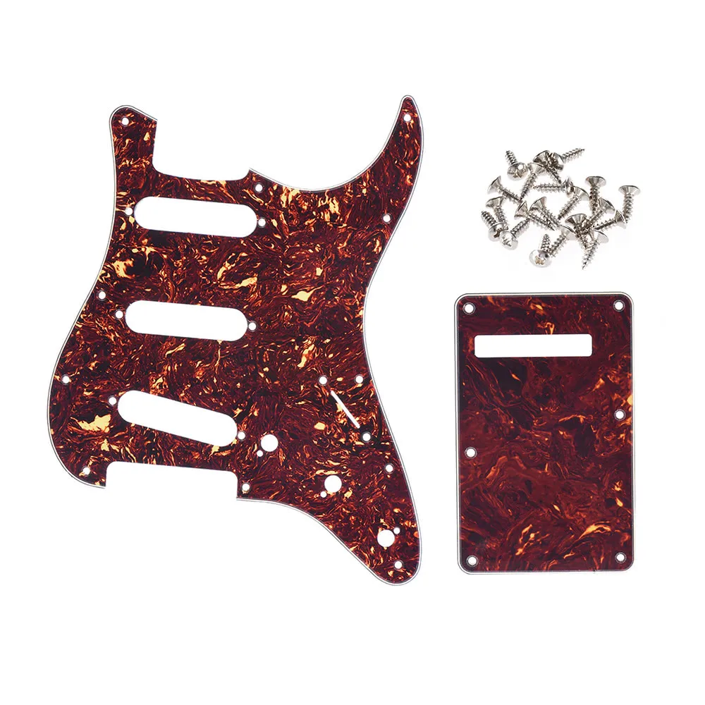 fender red pickguard