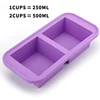 Morado de 2 compartimentos