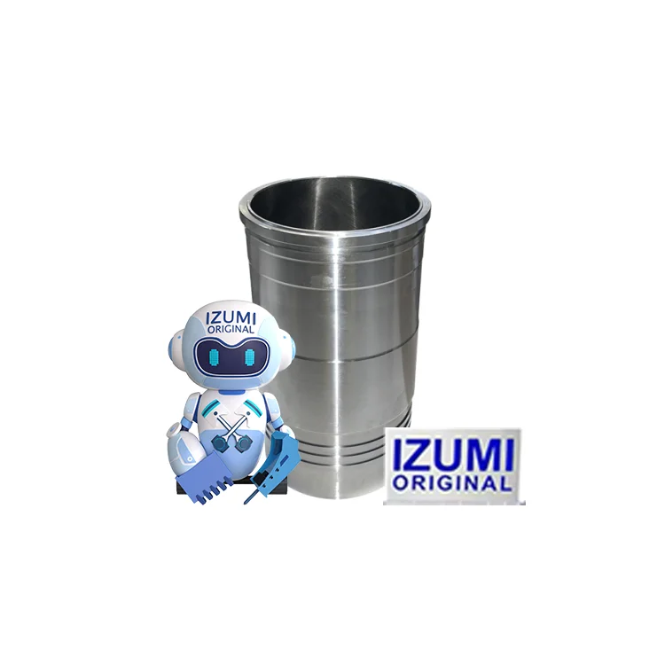 IZUMI ORIGINAL C18 Cylinder Liner 322-1126 253-8766 556-0701 516-9693 CAT Cylinder Sleeve For CATERPILLAR