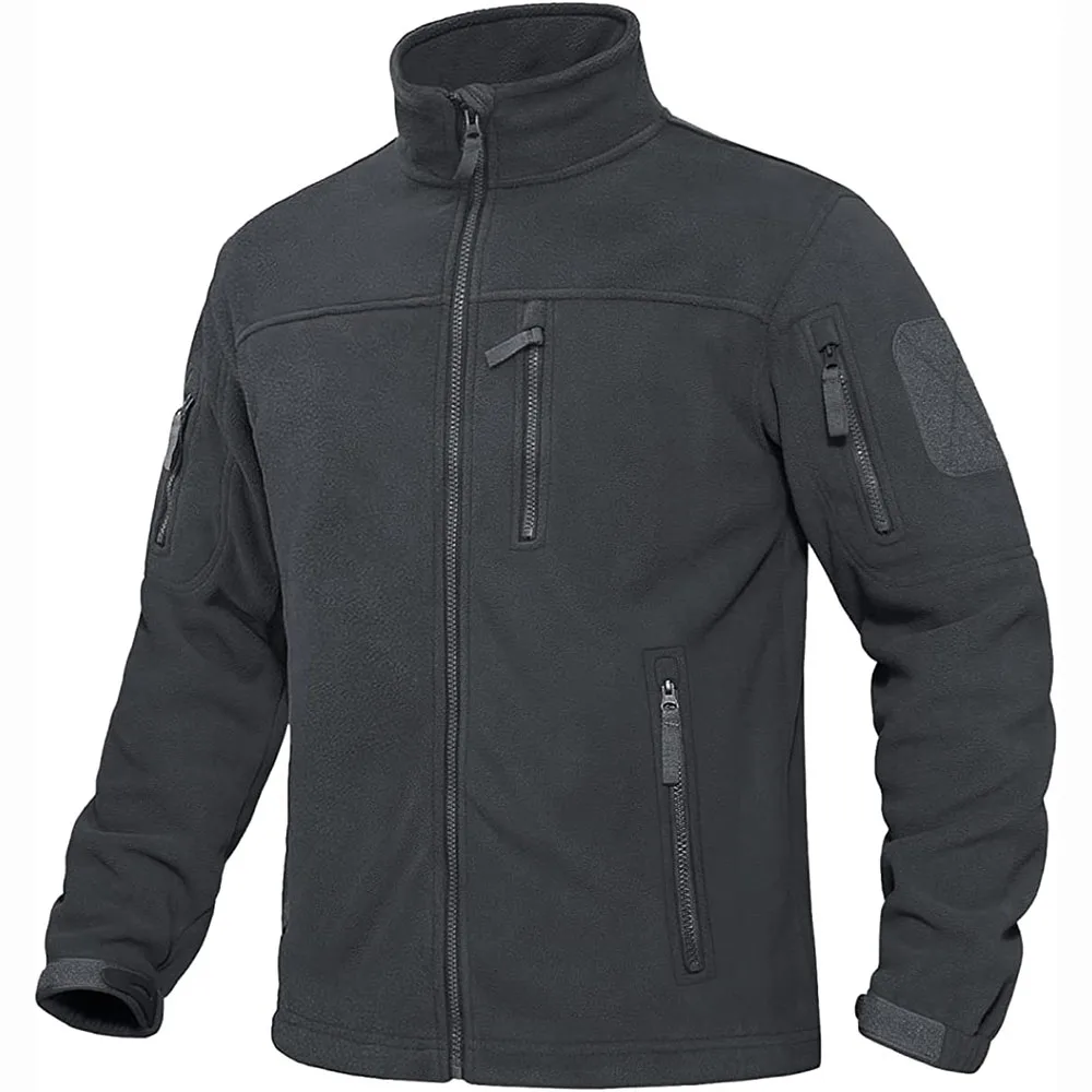 Tactical Hiking Waterproof Fleece Jacket Set Men Military Army Uniform Soft Shell Clothing Suit