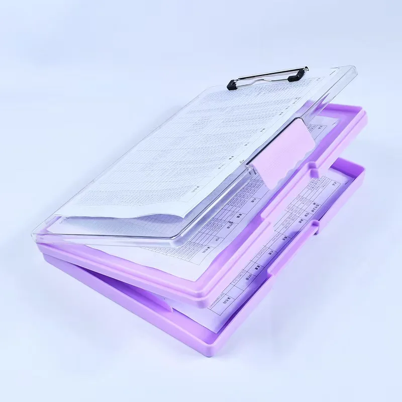 Multifunctional Business Gift File Folder Large Capacity Print Logo Document Storage A4 Strong File Board preview 6