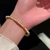 3 bracciali - oro - placcatura in oro