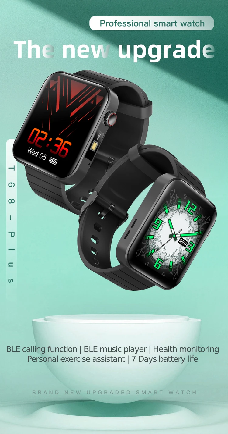 Body Temperature Smart Watch Waterproof Sport Smartwatch