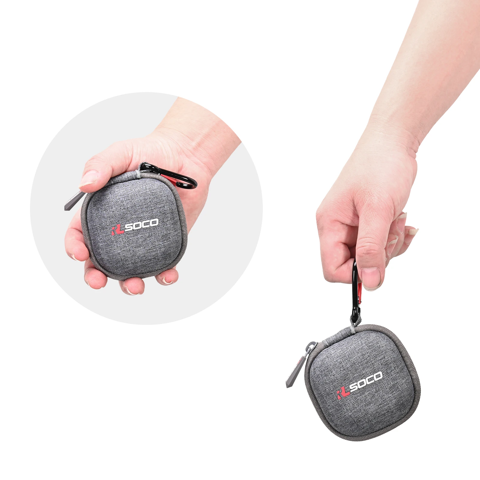 Rlsoco Hard Shell Storage Box For Airpods Eva Case Mini Decorative Key