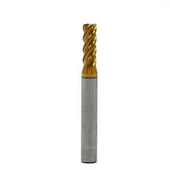 HRC45/55/60/65 Wholesale price Custom 4 Flute Endmill Tungsten Solid Flat Square End Mill Carbide Milling Cutter