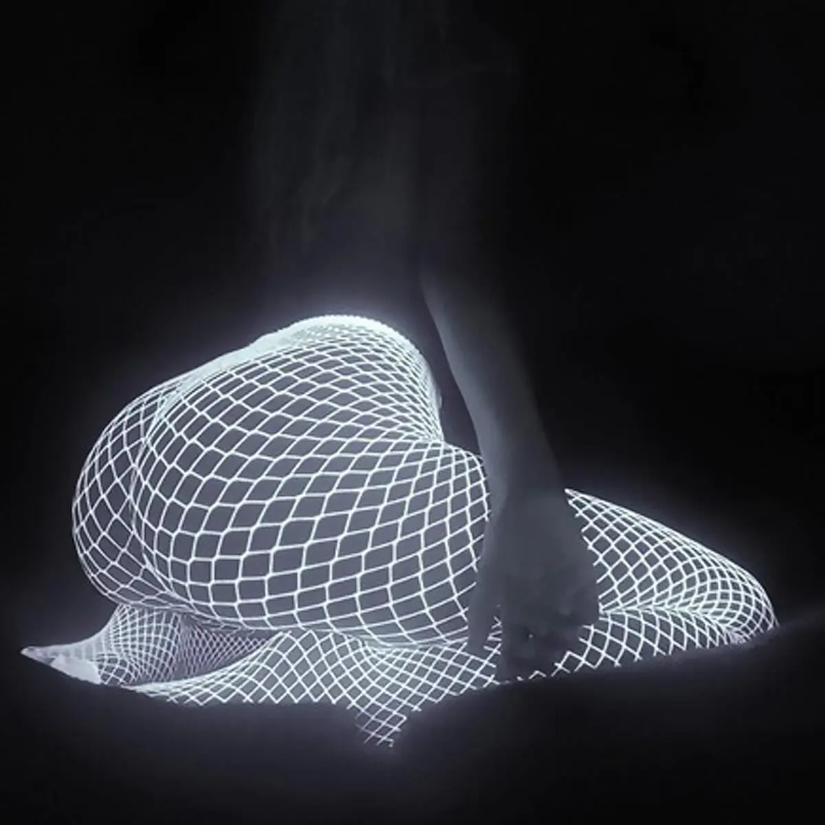 Glow in dark fishnets