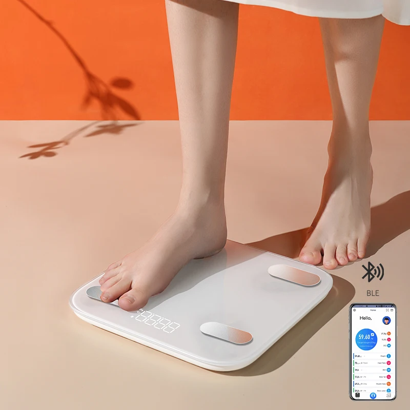 Digital Scale Wireless APP Bathroom Weighing Floor Balance Smart Body Weight  Scale - China Weighing Scale, Digital Scale