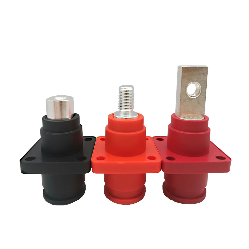 60a 100a 120a 1 Pin Energy Battery Storage Ev Connector 6mm Male Female ...