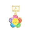 Flower-modular gold buckle
