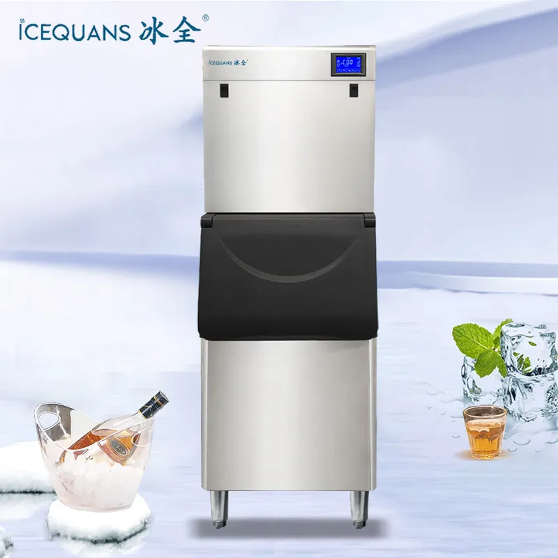 130KG Ice Making Machine for Making Ice Cube Ice Maker Outdoor in STOCK