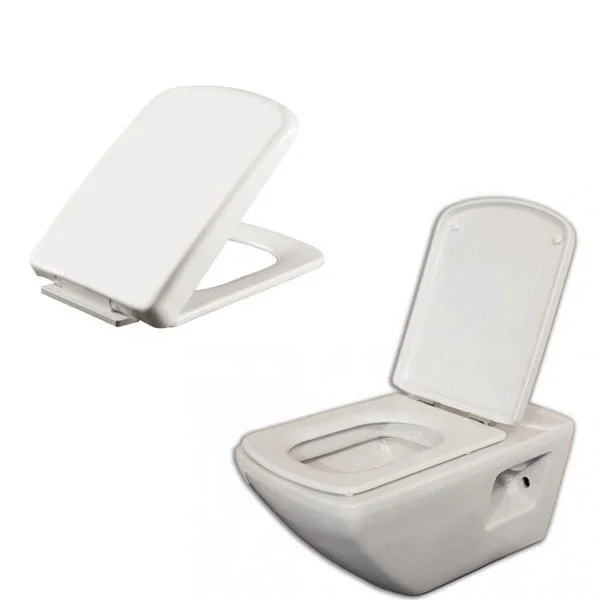 Ziax Ph061 Wit Turkije Markt Vierkante Plastic Seat Cover - Wc- bril,Plastic Toilet Seat,Vierkante Toiletbril Product on Alibaba.com