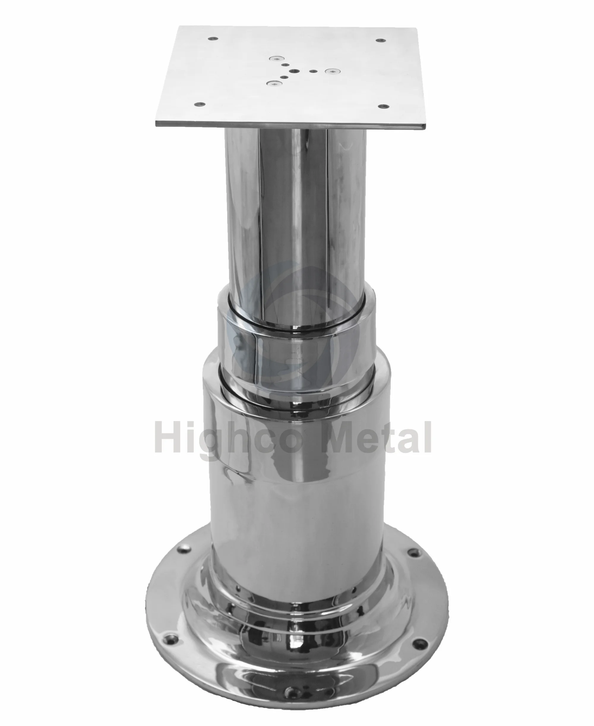 Stainless Steel Three Stages Electric Adjustable Boat Table Pedestal For Boat Or Yacht Buy