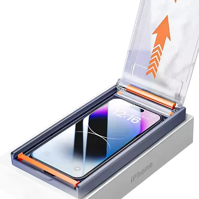 Magic John Screen Protector with Roller Easy Installation Kit Makes Film Application Easy Screen Protector