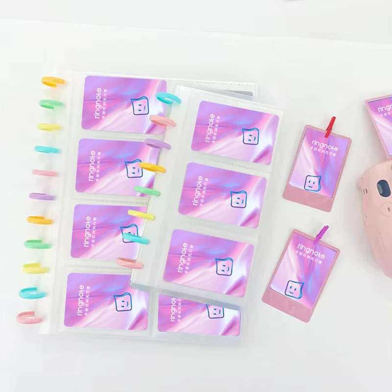 3-дюймовый альбом для альбома RINGNOTE прозрачные карманы карт оптовая продажа btsalbum