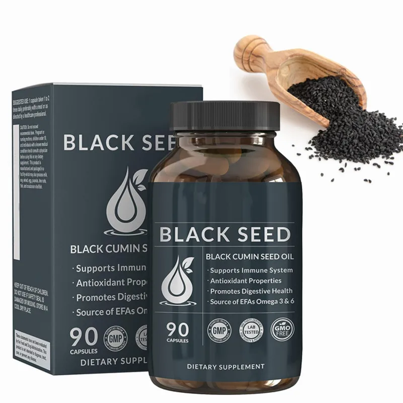 Oem Private Label Black Seed Oil Capsule Softgel Private Label Immune