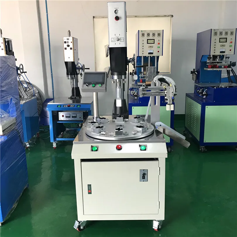 Automatic Equipment Ultrasonic Welding Machine Making Hook and Loop  Welding Machine