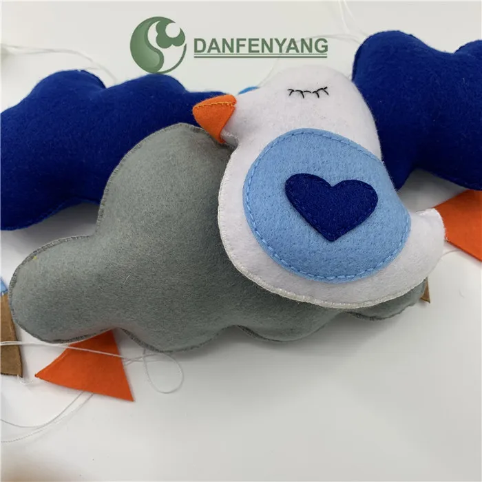 Симпатичная подвесная детская Войлочная игрушка для кровати